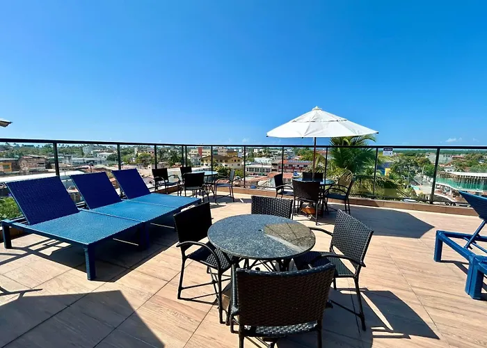 Flat com Rooftop no Centro de Porto