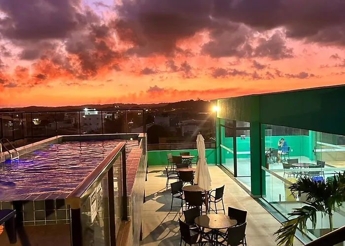 Flat com Rooftop no Centro de Porto